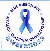 Myalgic Encephalomyelitis Awareness Blue Ribbon